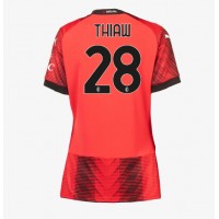 Camisa de time de futebol AC Milan Malick Thiaw #28 Replicas 1º Equipamento Feminina 2023-24 Manga Curta